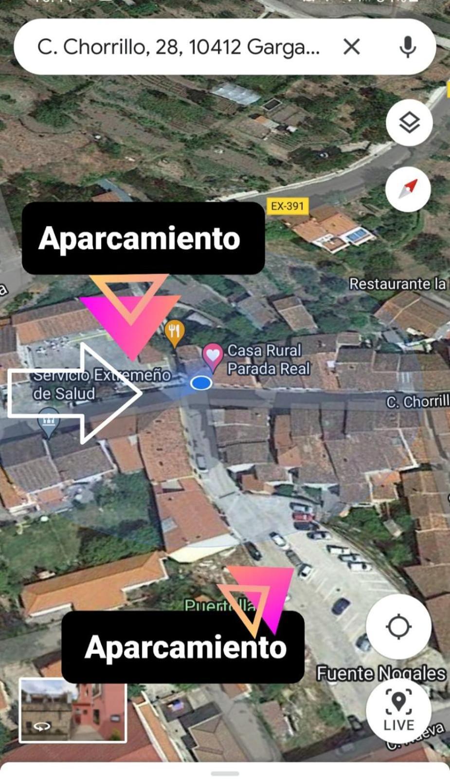 Casa Rural Parada Real Garganta la Olla Luaran gambar